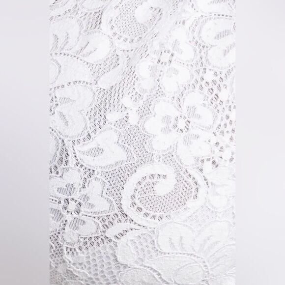 We are HAH Got Ur Back Lace Bralette - Blanc - Picture 5 of 8